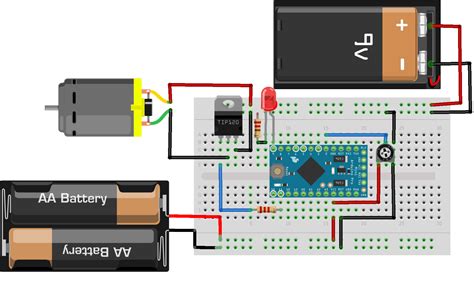 How To Control a DC Motor with an Arduino .